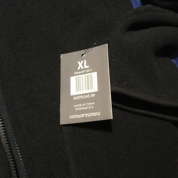 MENS COMFORT FIT FLEECE JACKET - Picture 5 of 6